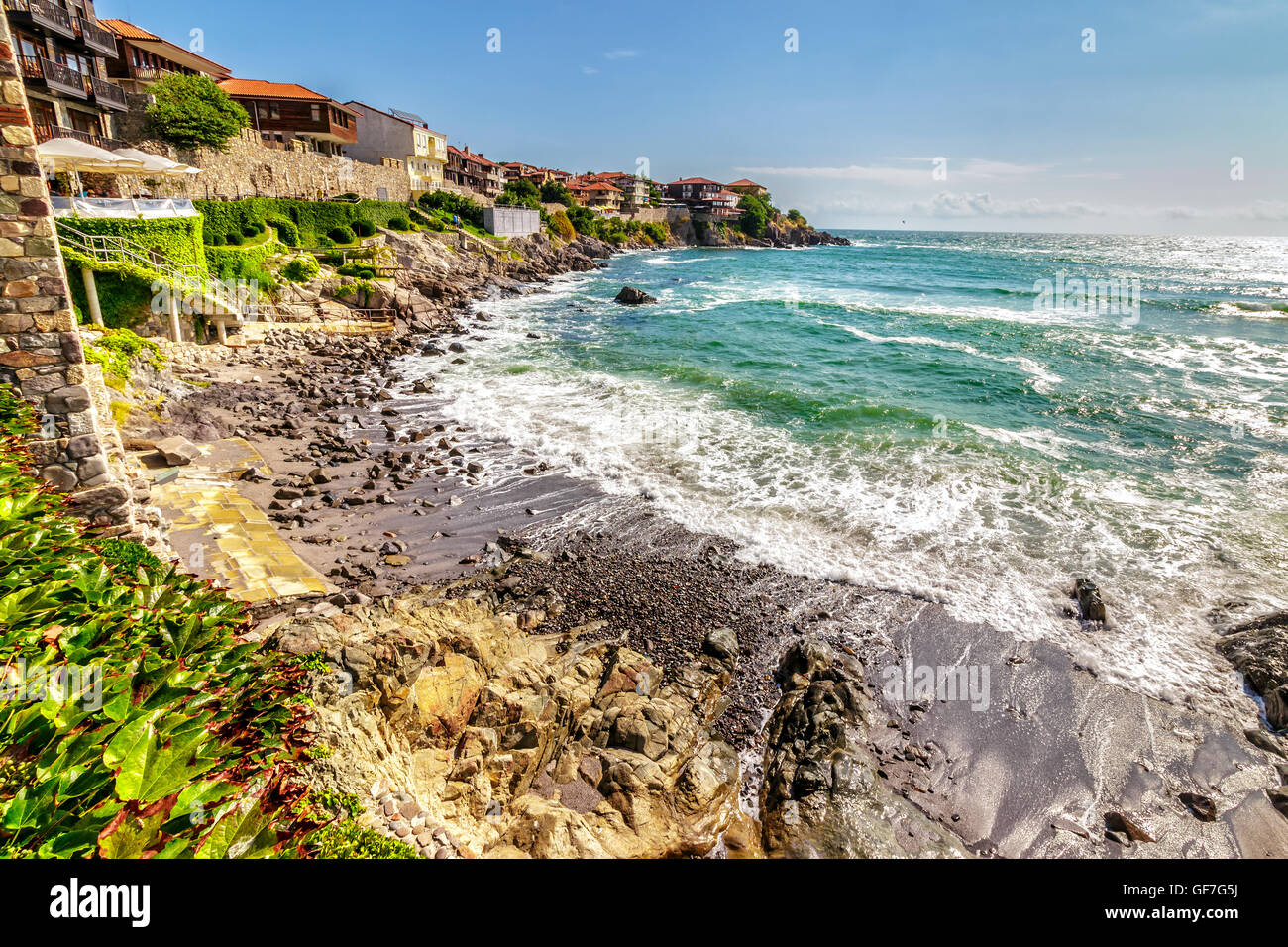 Sozopol beach resort hi-res stock photography and images - Alamy