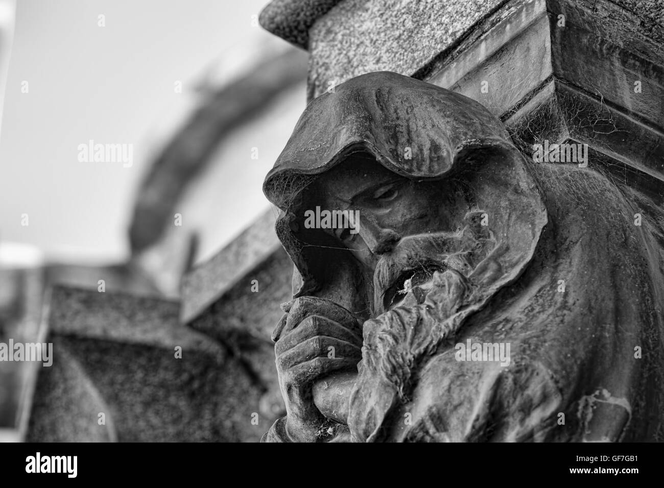 Hooded old man Clearance