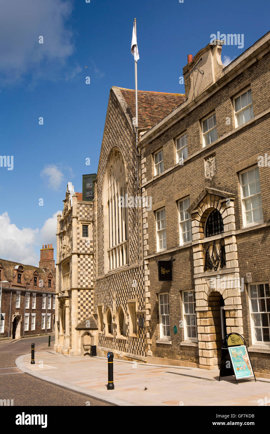 UK, England, Norfolk, King’s Lynn, Saturday Market Place, Town Hall ...