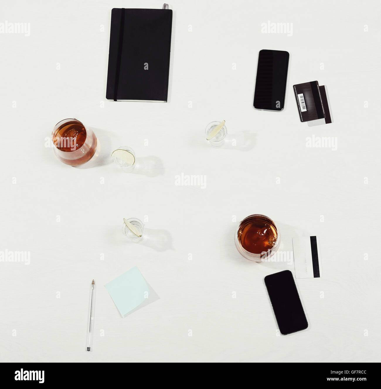 Table top view Stock Photo - Alamy