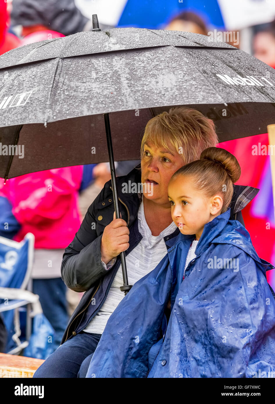 Tomintoul, Scotland, UK. 16th July 2016. This is a scene within the days activities of Tomintoul Highland Games, Moray, Scotland Stock Photo