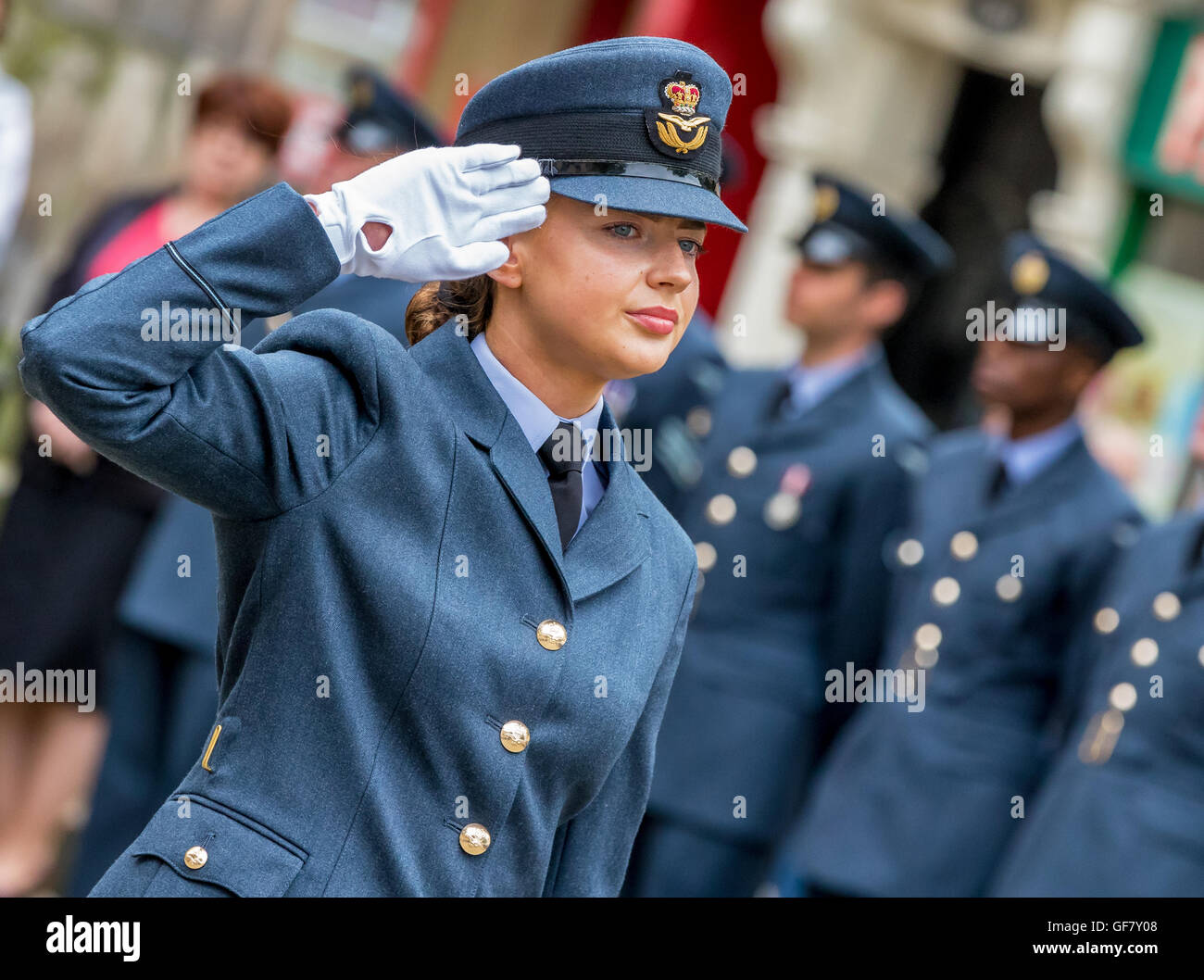 Female raf pilot hi-res stock photography and images - Alamy