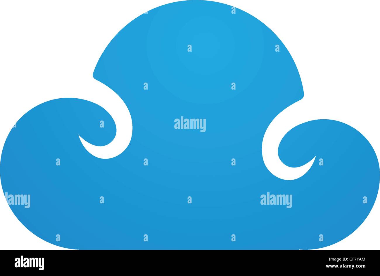 cloud Logo Template Stock Vector Image & Art - Alamy