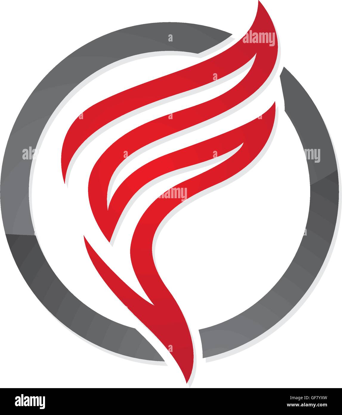 Fire Logo icon Stock Vector Image & Art - Alamy