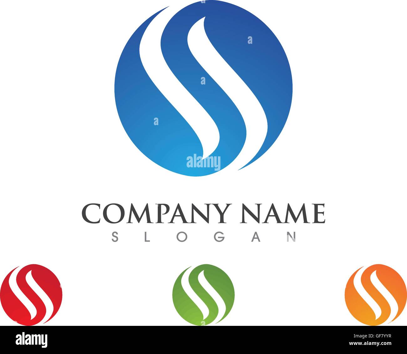 S letter logo Template Stock Vector Image & Art - Alamy