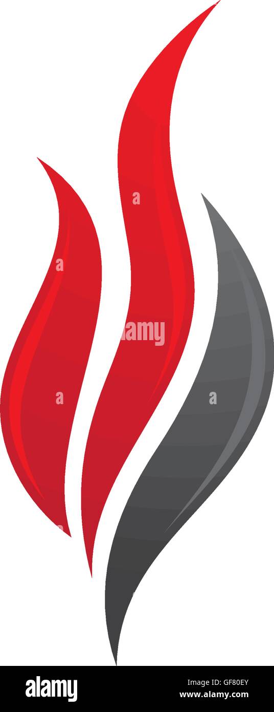 Fire Logo icon Stock Vector Image & Art - Alamy
