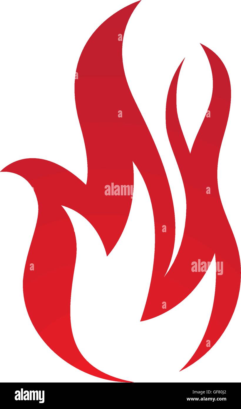 Fire Logo icon Stock Vector Image & Art - Alamy