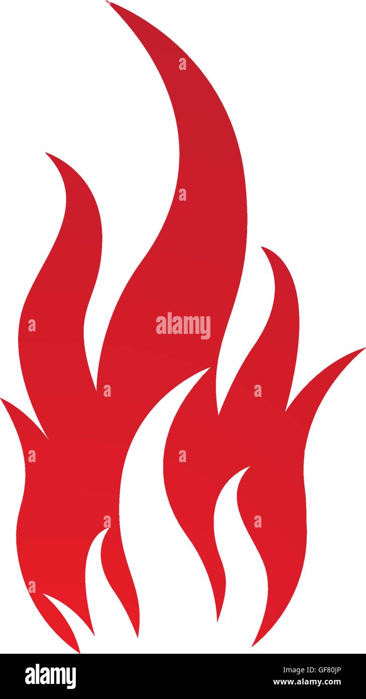 Fire Logo icon Stock Vector Image & Art - Alamy