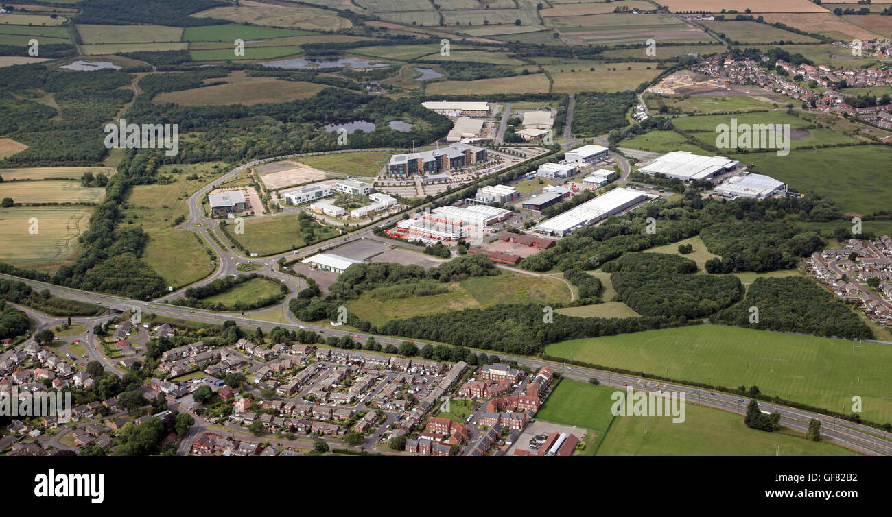 aerial view of Rainton Bridge Business Park near HoughtonleSpring
