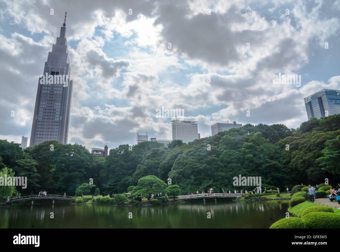 Shinjuku gyoen national Garden, Tokyo Japan Stock Photo - Alamy