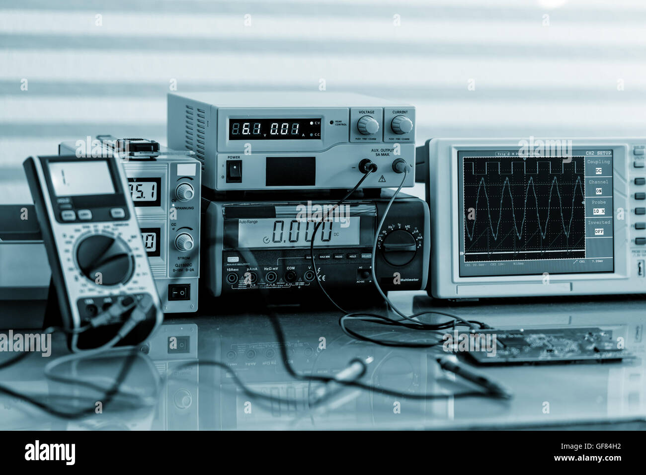 Development of electronic devices in the modern electronics laboratory