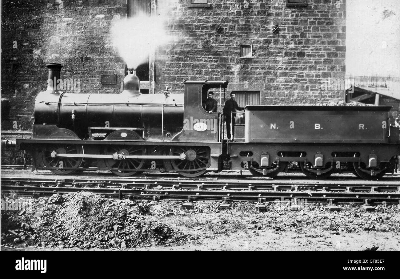 Drummond NBR 0-6-0 No.51 of the LNER J32 class Stock Photo
