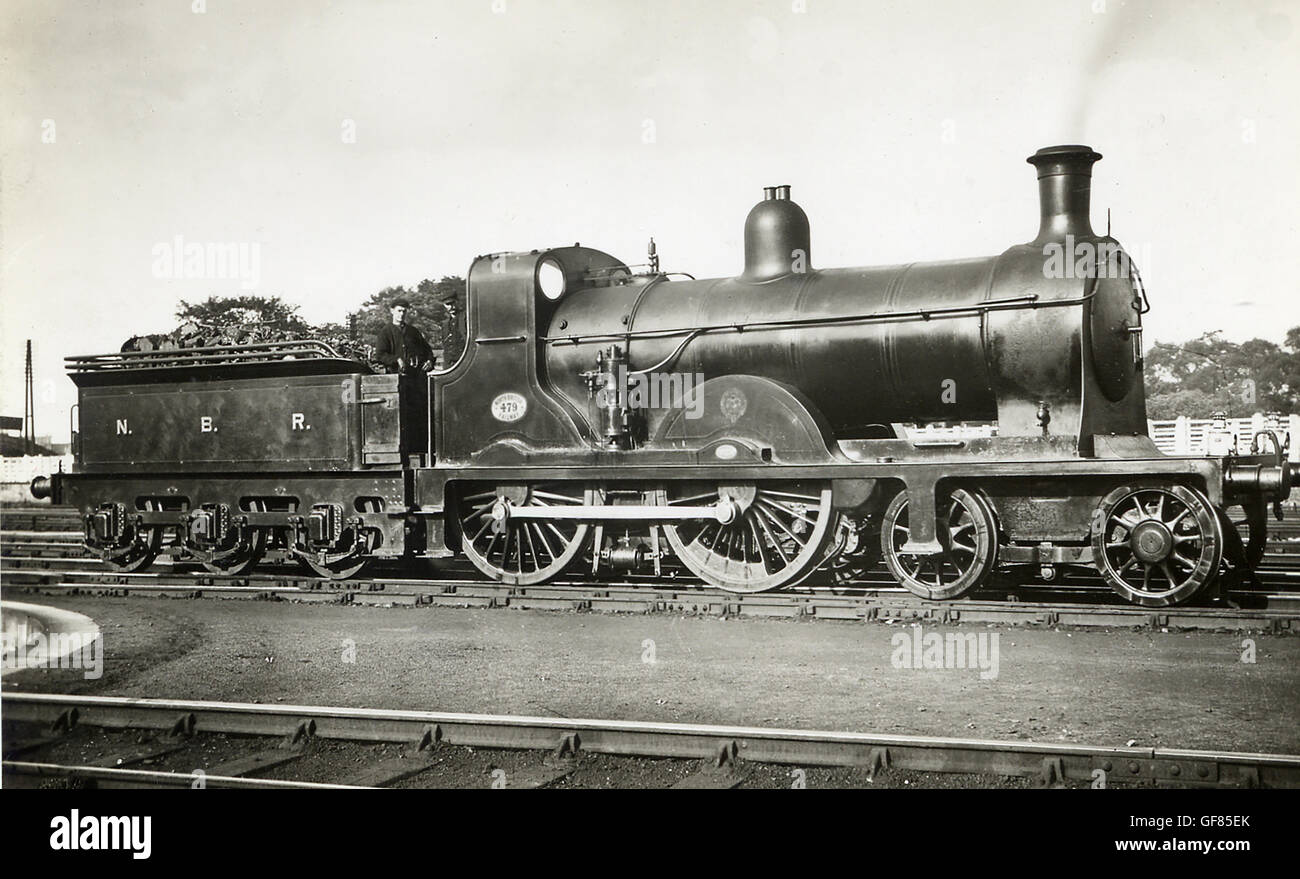 NBR 4-4-0 (LNER D27) No.479 Stock Photo