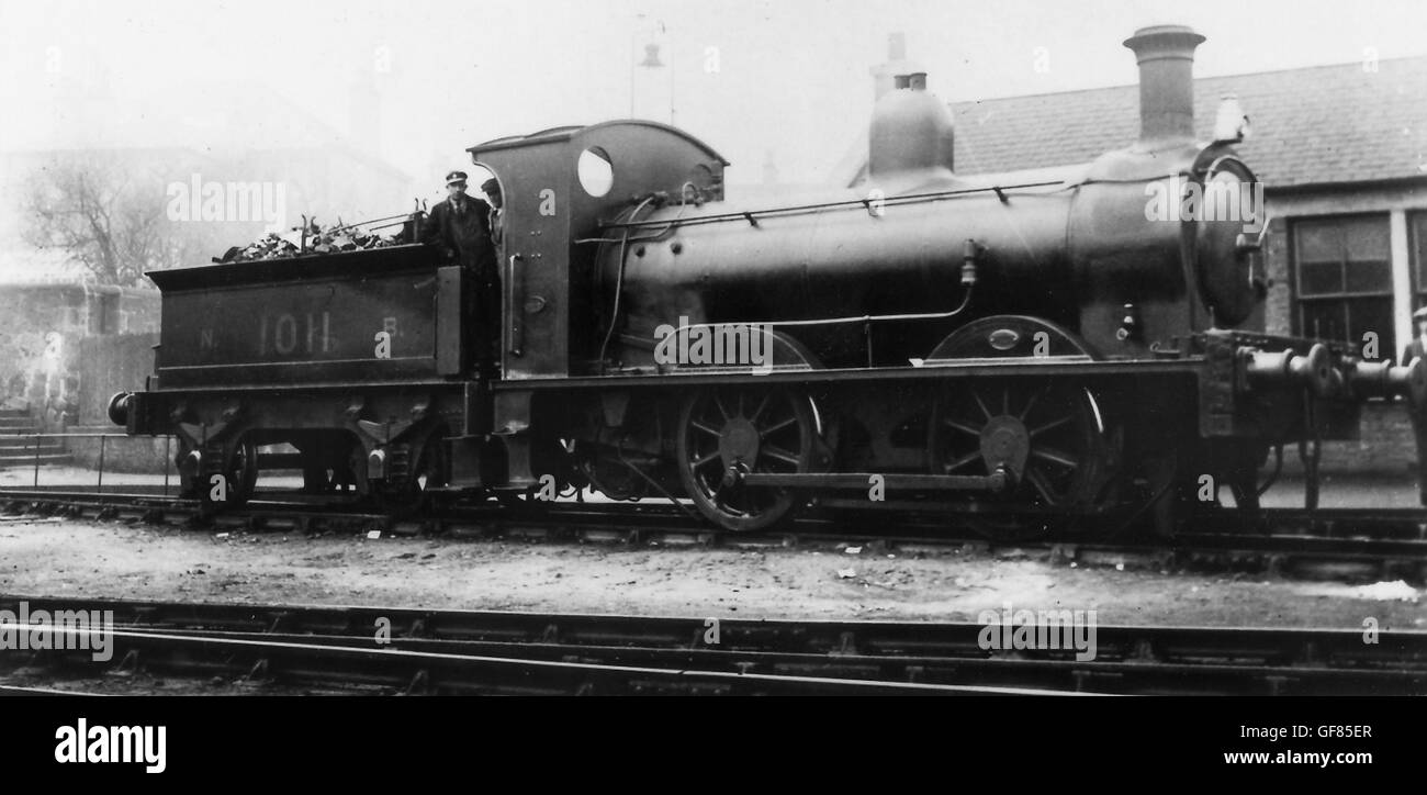 NBR (LNER Y10) 0-4-0 No.1011 tender steam locomotive Stock Photo