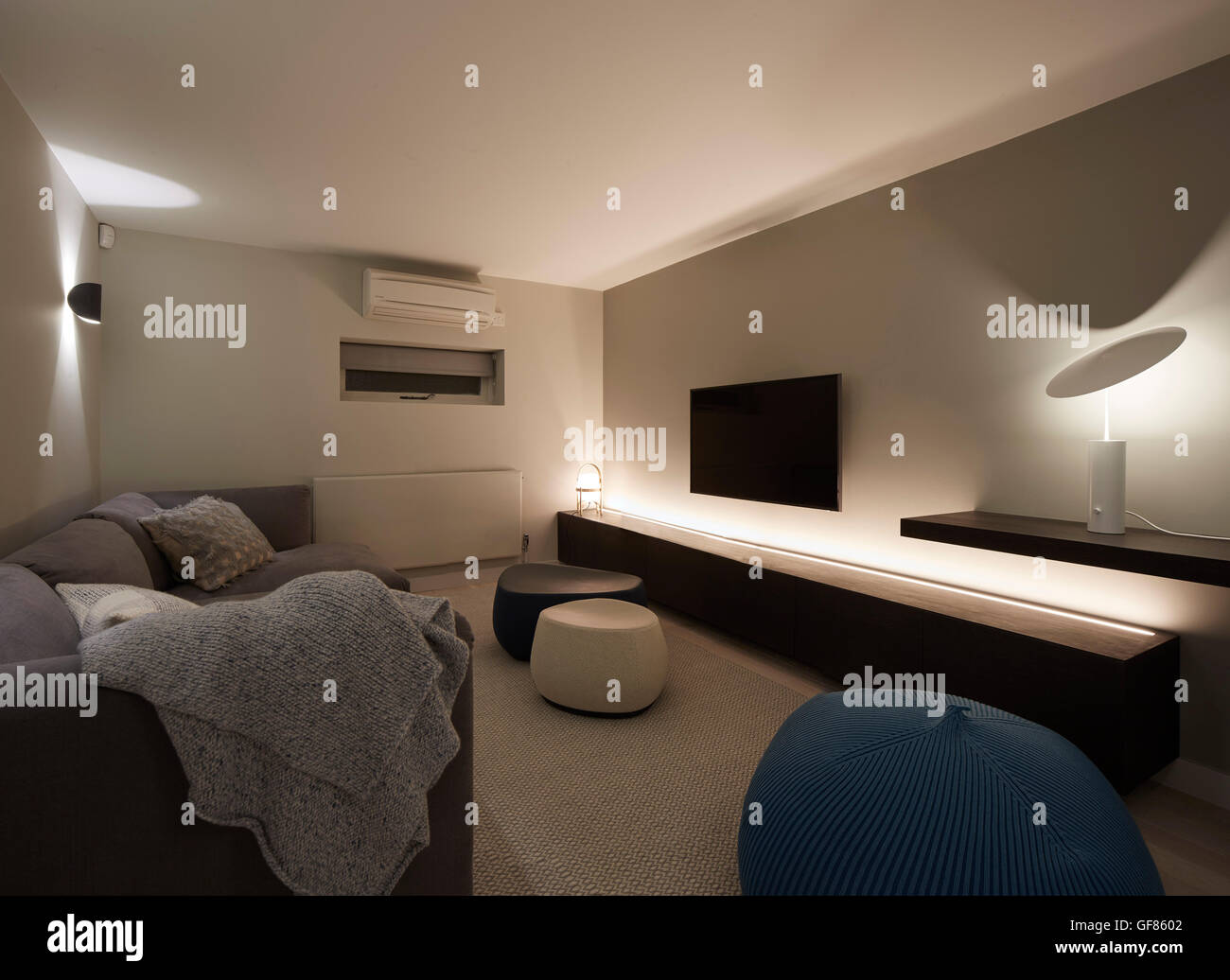 Cinema room on ground floor. Private residence London, London, United ... - High-Rise Condos With Private Cinema Spaces