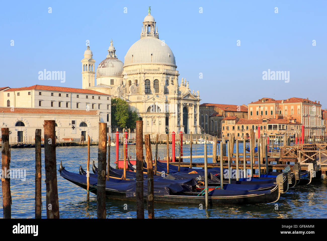 The Santa Maria della Salute Basilica Church (1681) in Venice, Italy ...