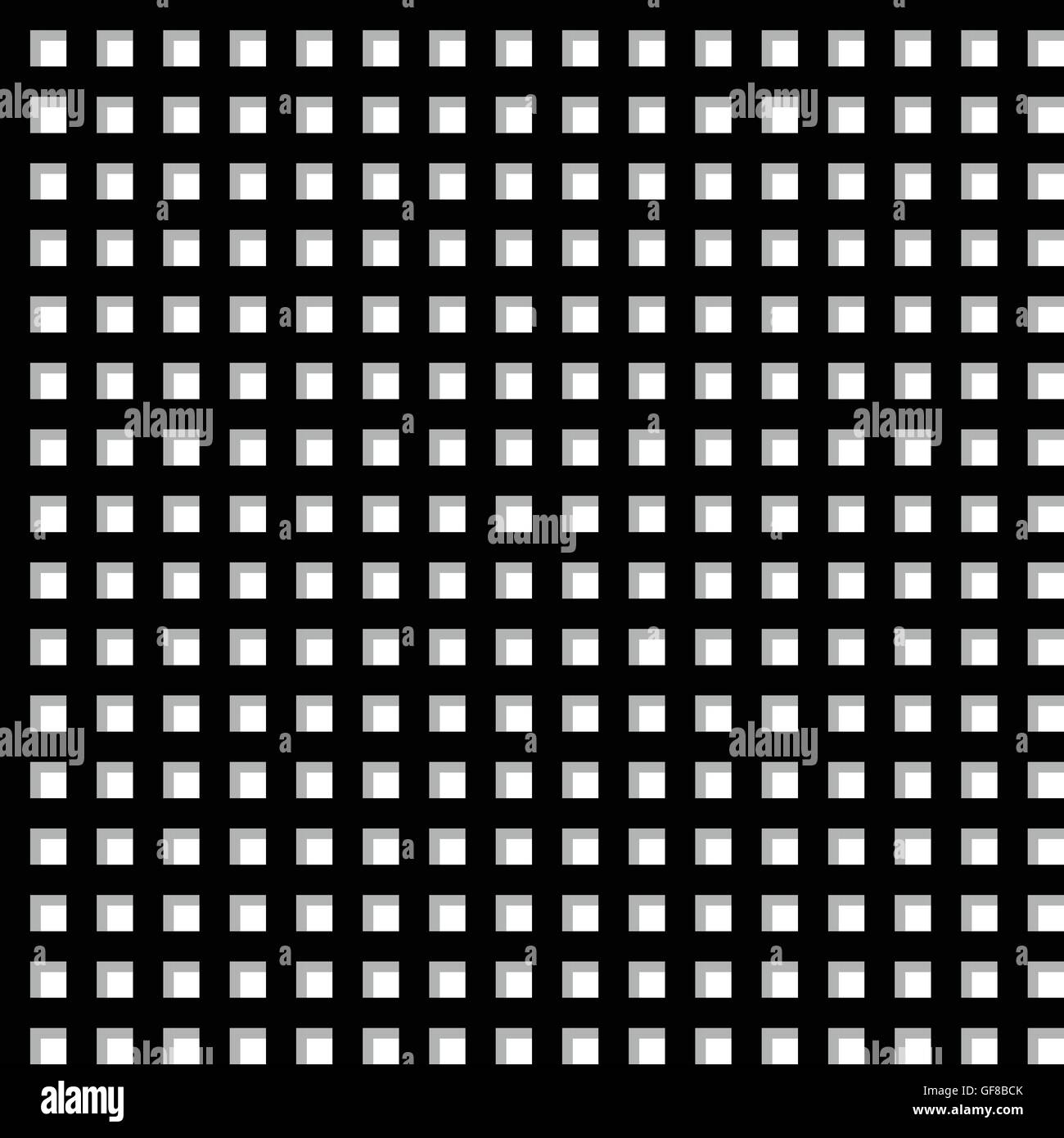 Basic grid mesh pattern with shadow seamlessly Vector Image