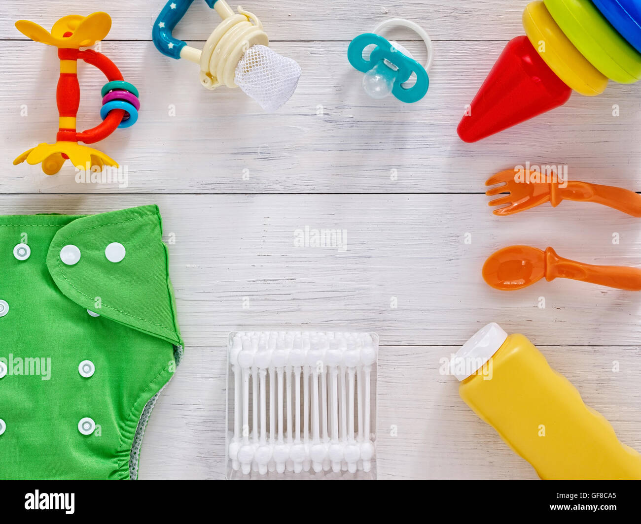 Baby items hi-res stock photography and images - Alamy