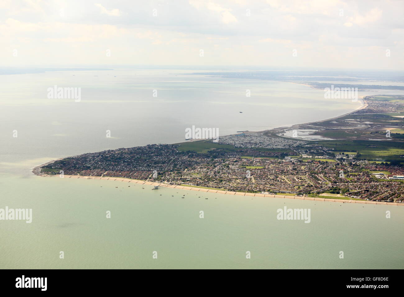 Selsey Aerial View Stock Photo