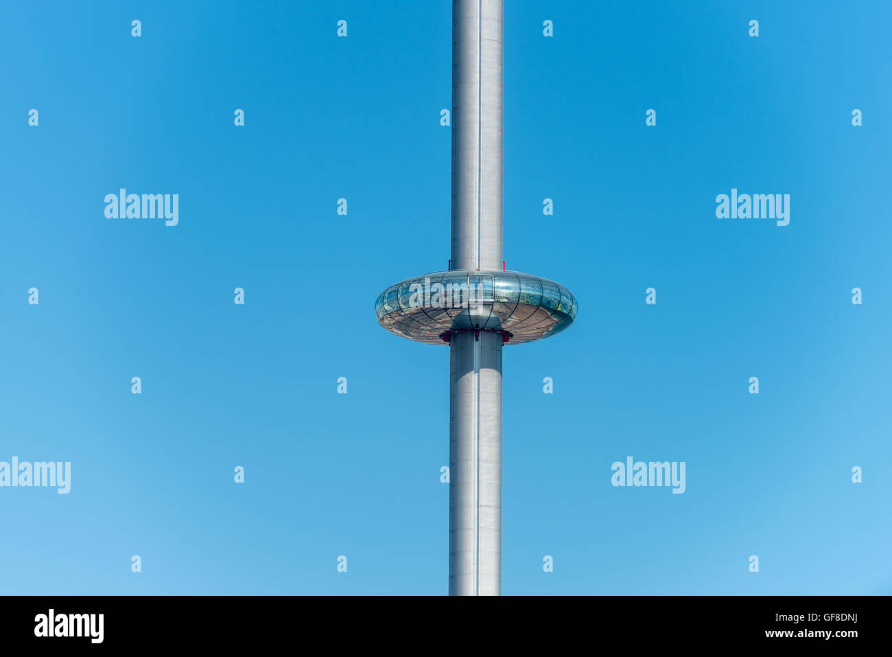 The British Airways i360 tower on Brighton seafront, opening to the public on August 4th. Stock Photo