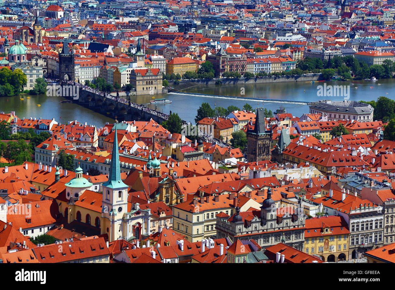 Praha View Prague city view skyline hi-res stock photography and images - Alamy