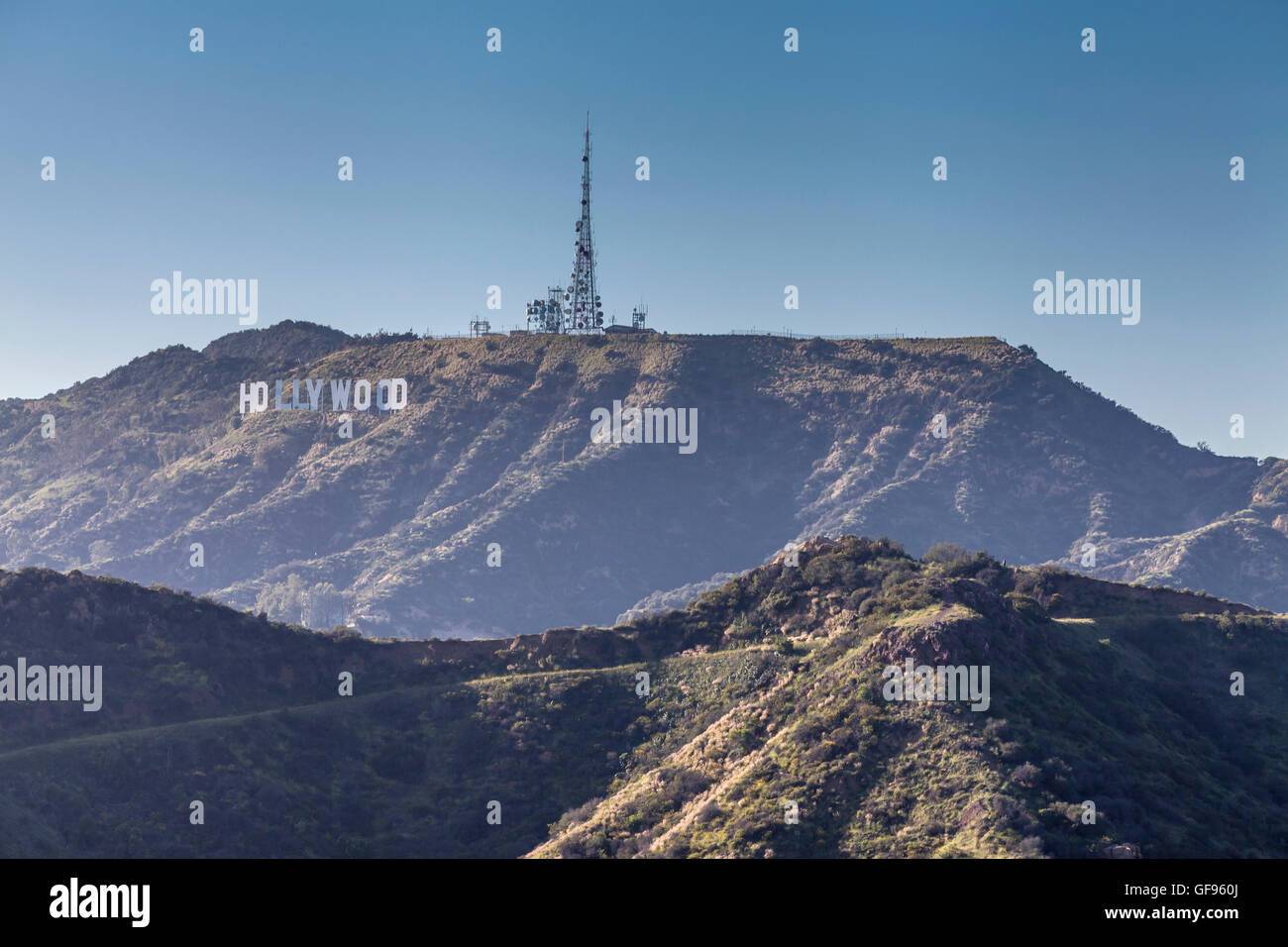 Mount lee hollywood hi-res stock photography and images - Alamy