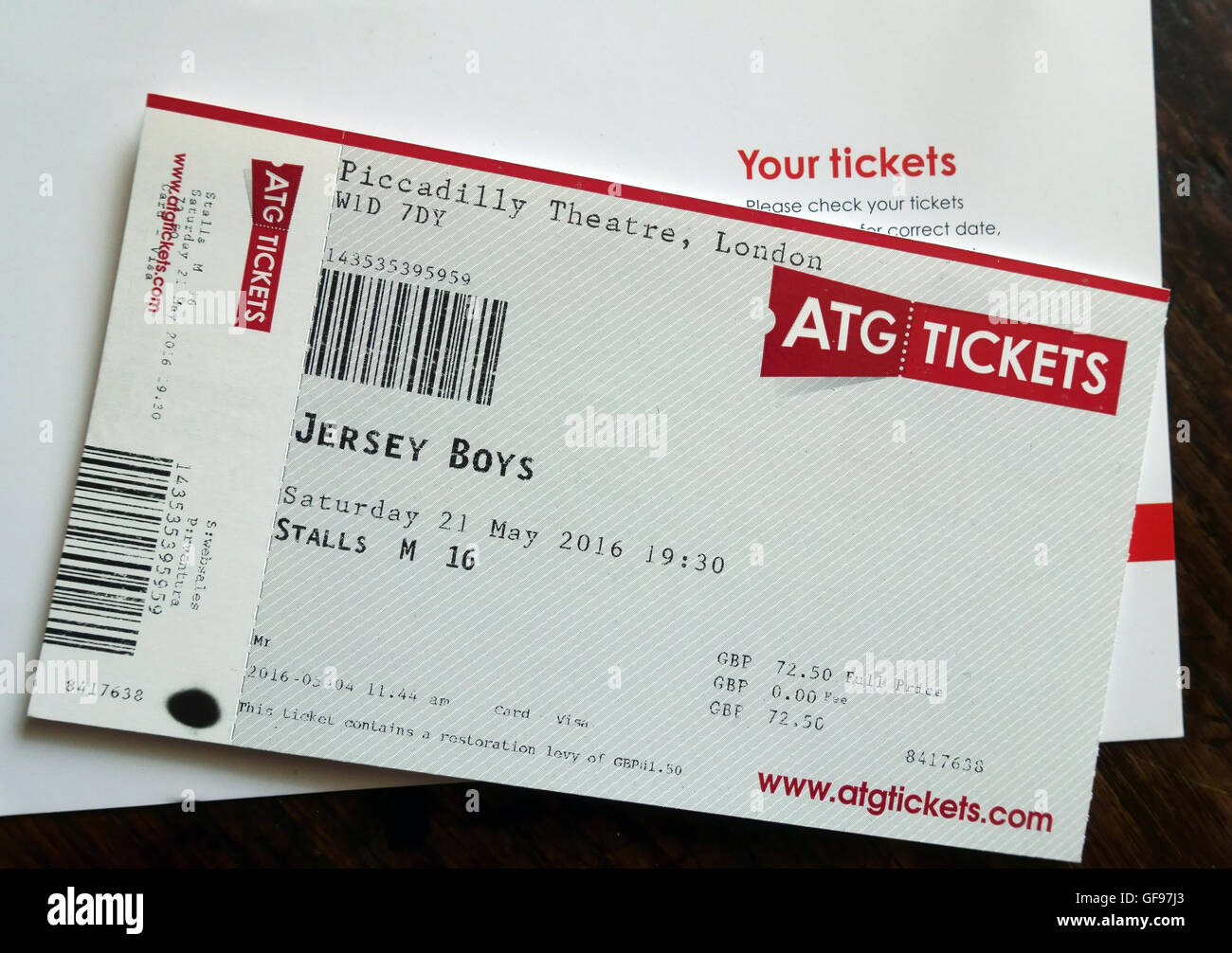 tickets to jersey