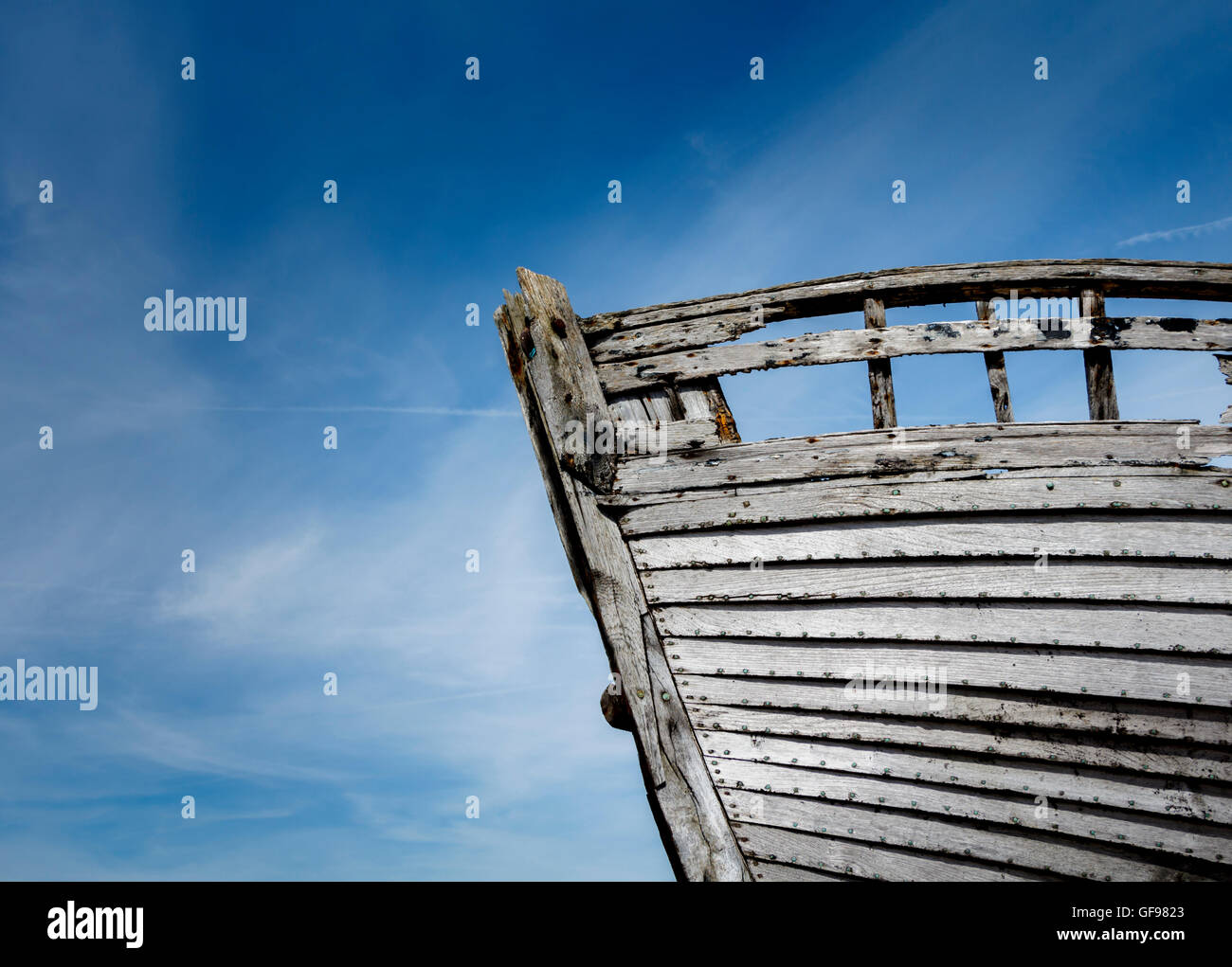 Old abandoned boat decay hi-res stock photography and images - Alamy