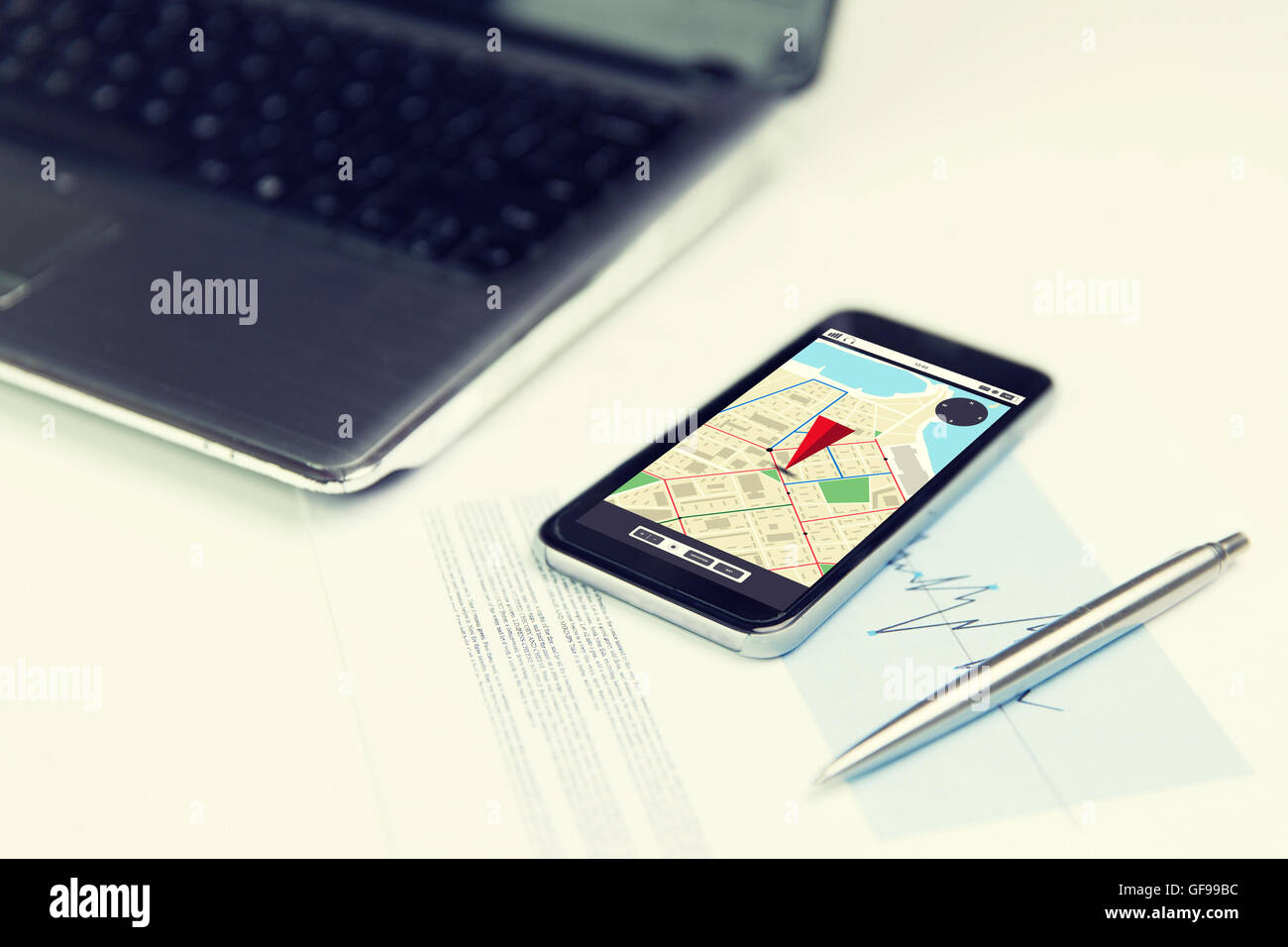 Navigator smartphone hi-res stock photography and images - Alamy