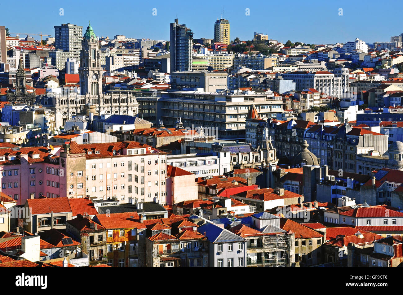 Oporto city centre, Portugal Stock Photo