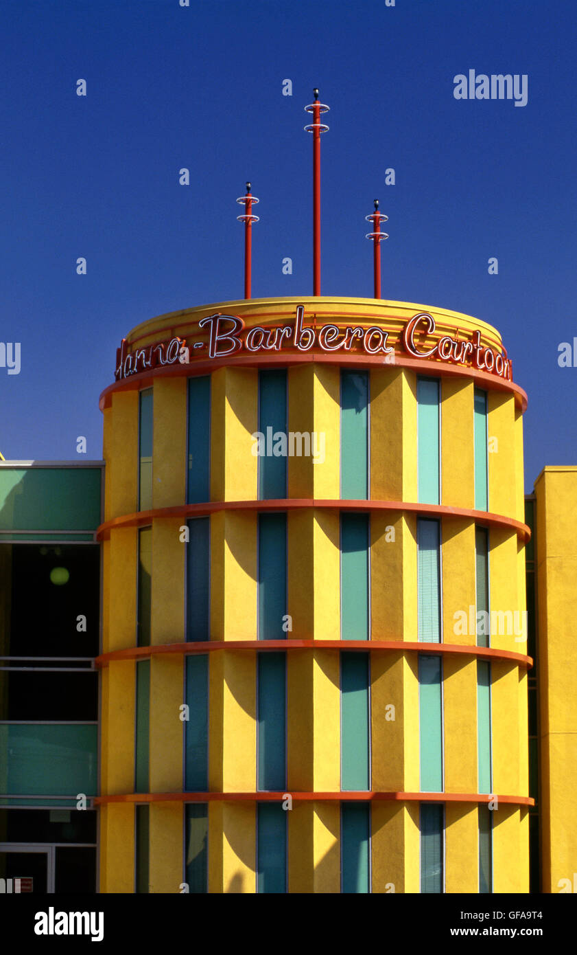 The Hanna Barbera animation studio in Studio City, CA Stock Photo