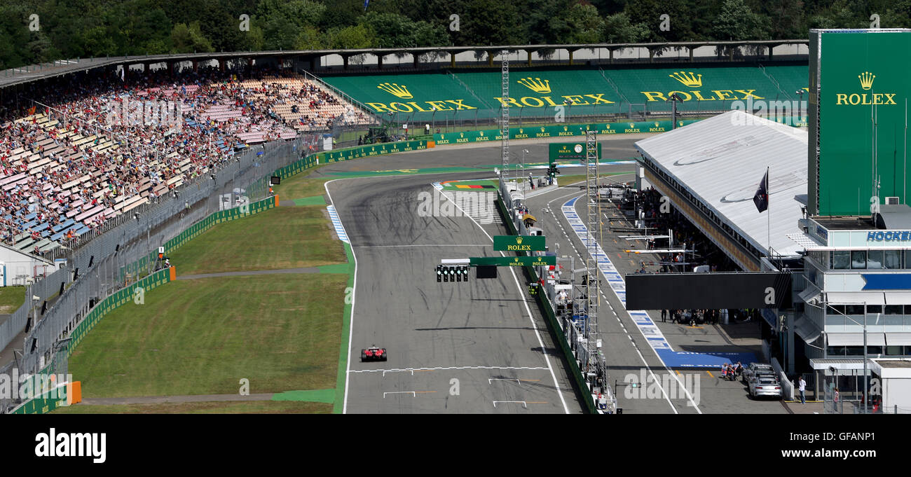 Hockenheim, Germany. 30th July, 2016. German Formula 1 racer Sebastian ...