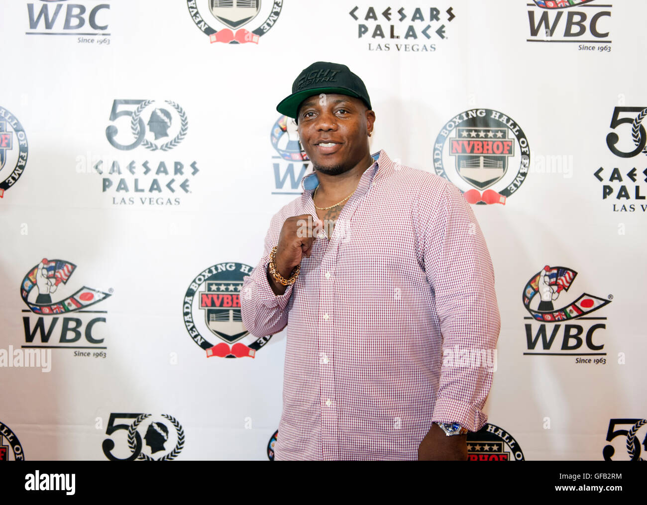 Caesars Palace, Las Vegas, Nevada, USA. 30th July, 2016. David Sample on the red carpet at the 4th Annual Nevada Boxing Hall of Fame Induction Ceremony Credit:  Ken Howard/Alamy Live News Stock Photo