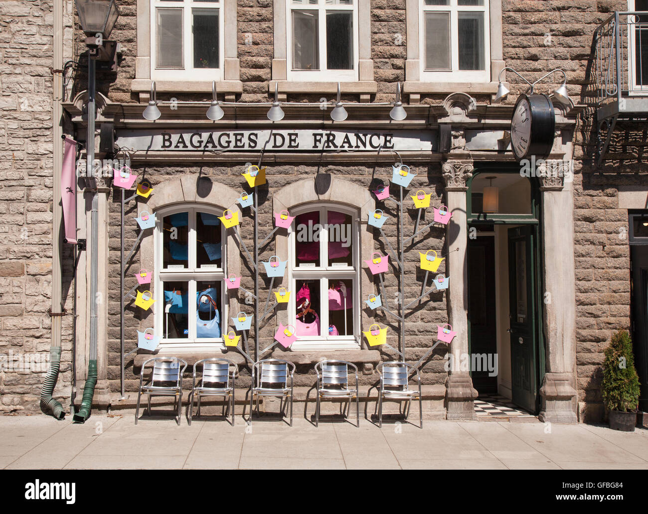 Bagages De France gift shop located in old Quebec City Canada Stock Photo -  Alamy
