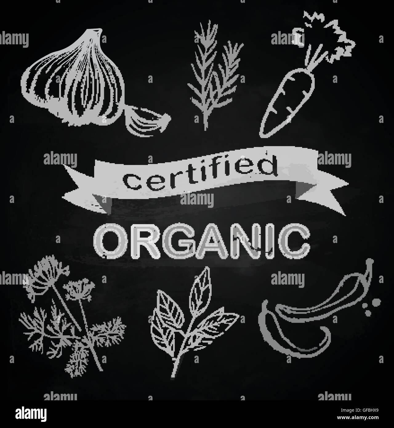 Hand drawn vegetables Stock Vector Image & Art - Alamy
