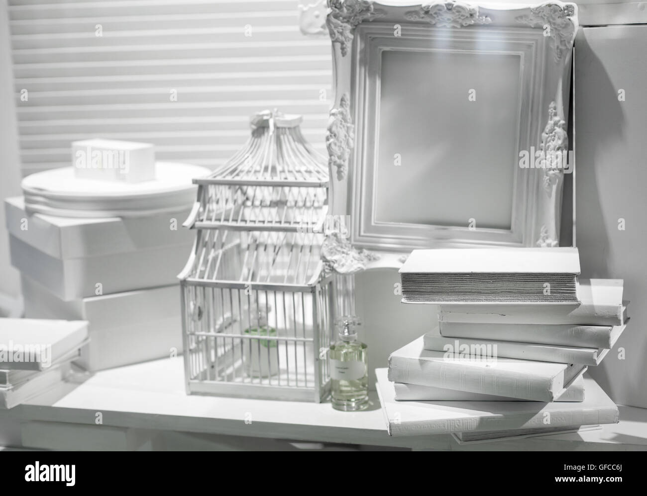 Assorted objects in a store Stock Photo - Alamy