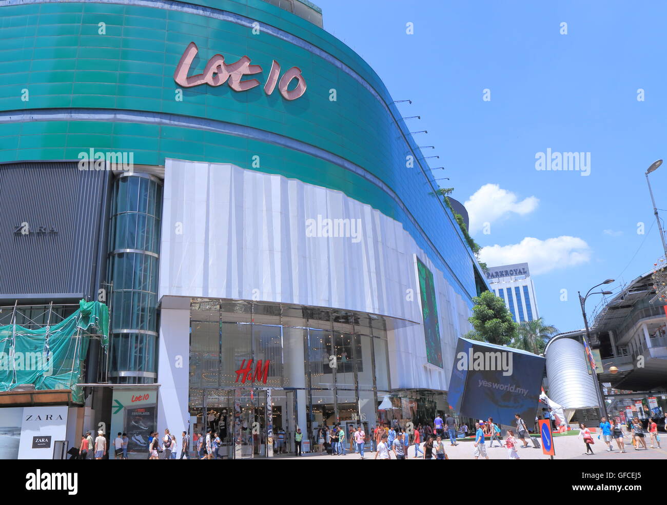 Lot 10 Shopping Mall in Kuala Lumpur Malaysia Stock Photo - Alamy