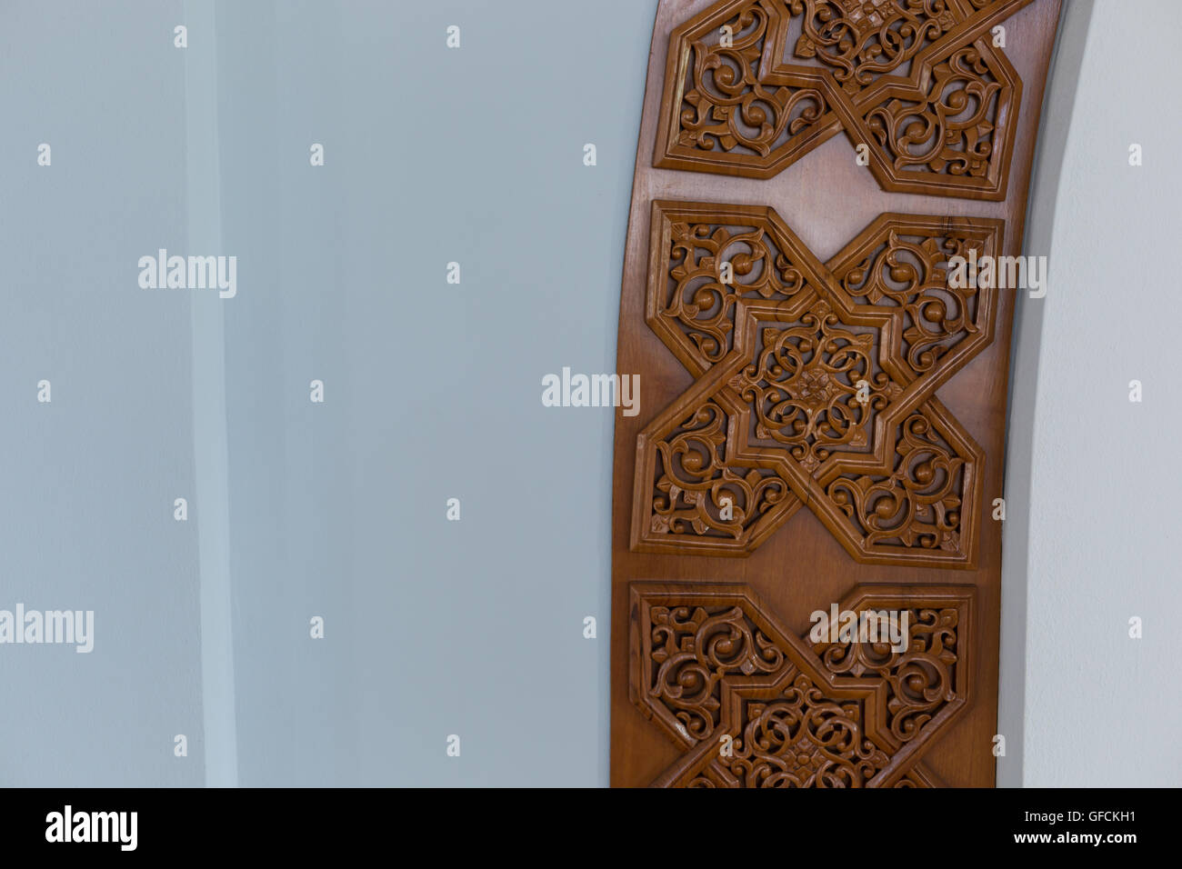 Old Decorative Islamic Wood Art Background Stock Photo - Alamy