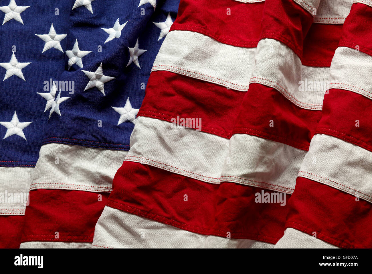 American flag background for Memorial Day or 4th of July Stock Photo ...