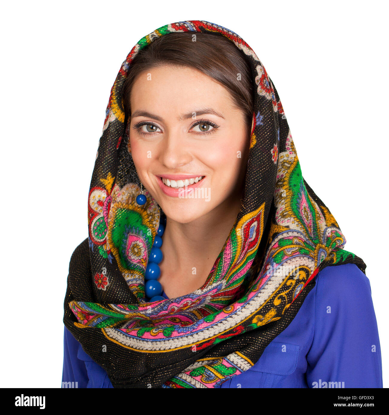 https://c8.alamy.com/comp/GFD3X3/russian-beauty-woman-in-the-national-patterned-shawl-GFD3X3.jpg