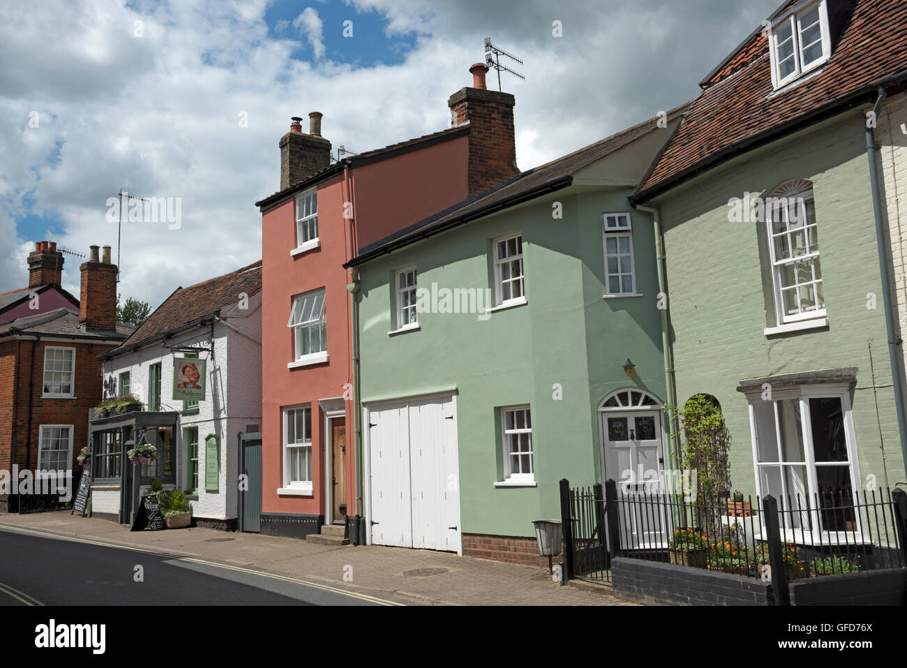 New Street Woodbridge Suffolk England Stock Photo Alamy