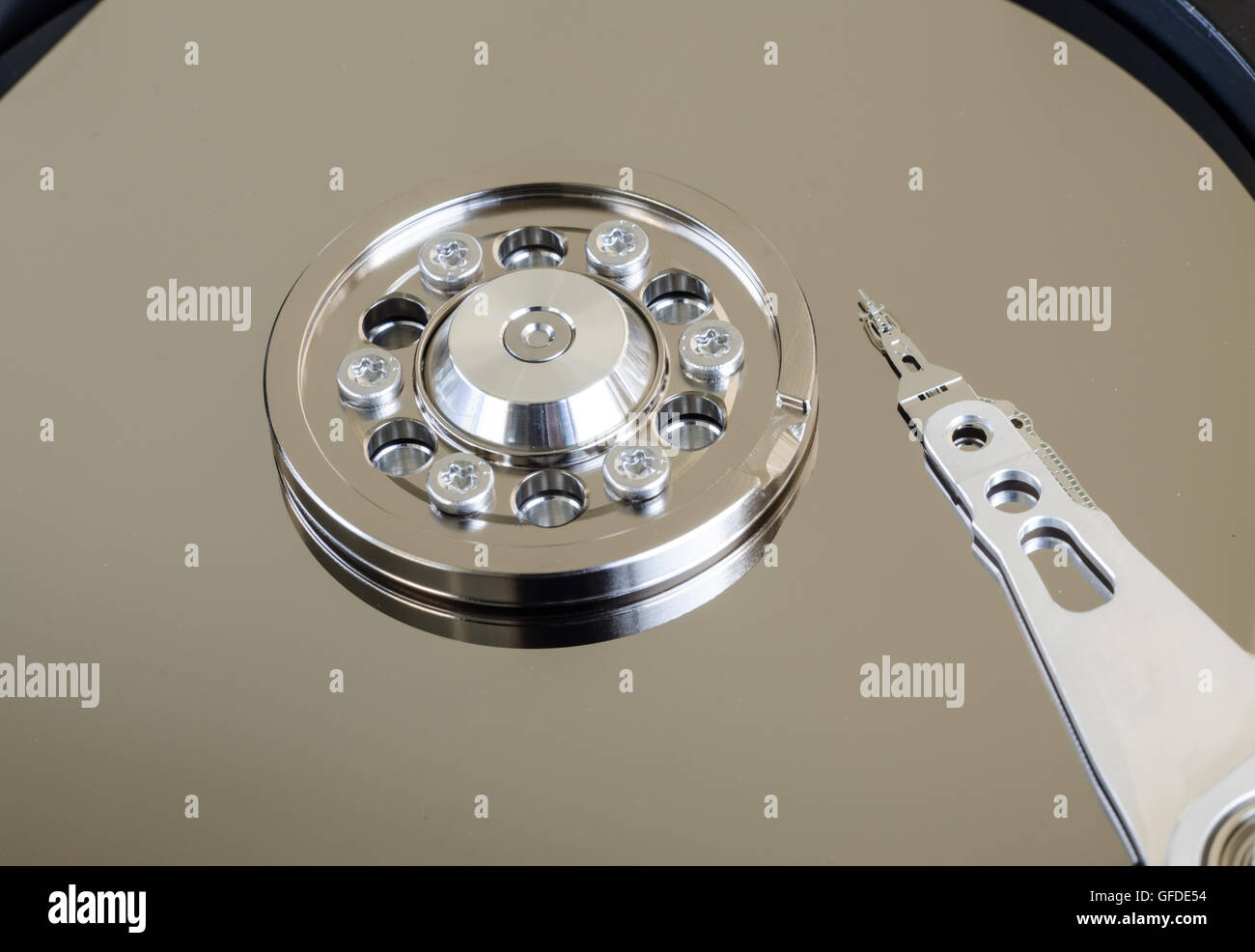 hard disk drive isolated on white background Stock Photo - Alamy