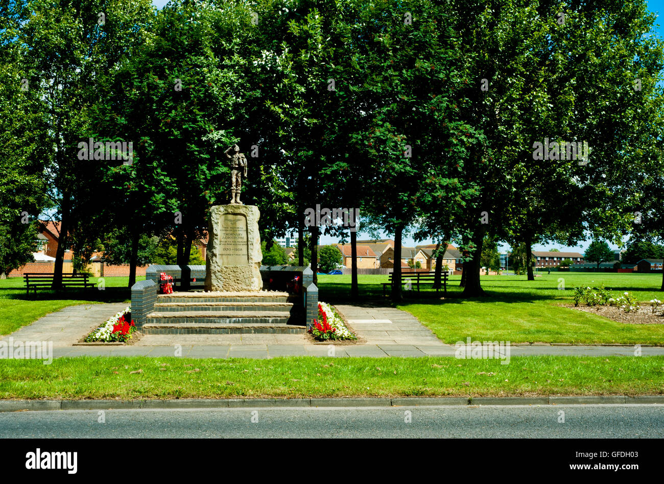 Memorial for thornaby aerodrome hires stock photography and images Alamy