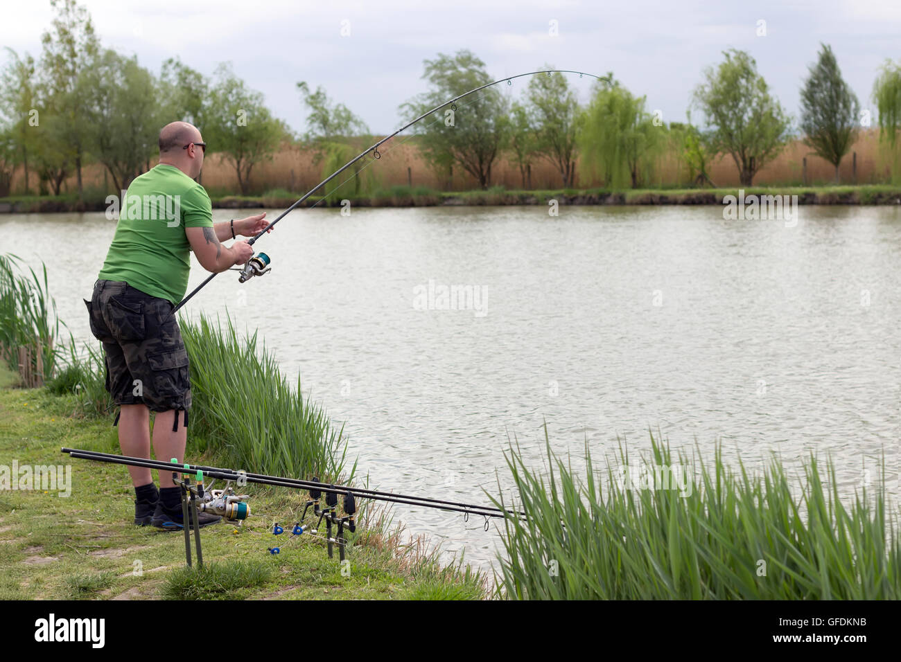action man fishing