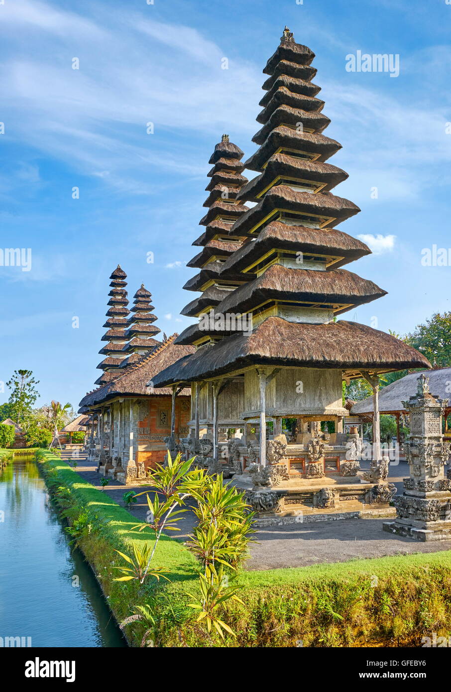 Royal Temple of Mengwi, Pura Taman Ayun, Bali, Indonesia Stock Photo