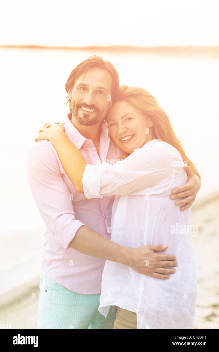 Middle aged couple Stock Photo - Alamy