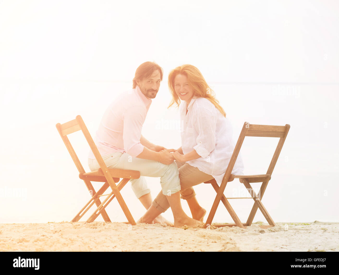 Middle aged couple Stock Photo - Alamy