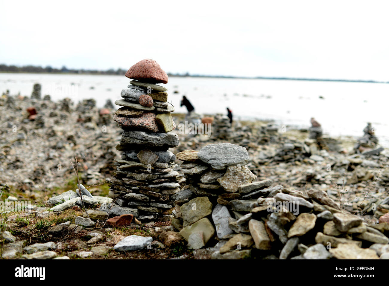 Piles of stones hi-res stock photography and images - Alamy