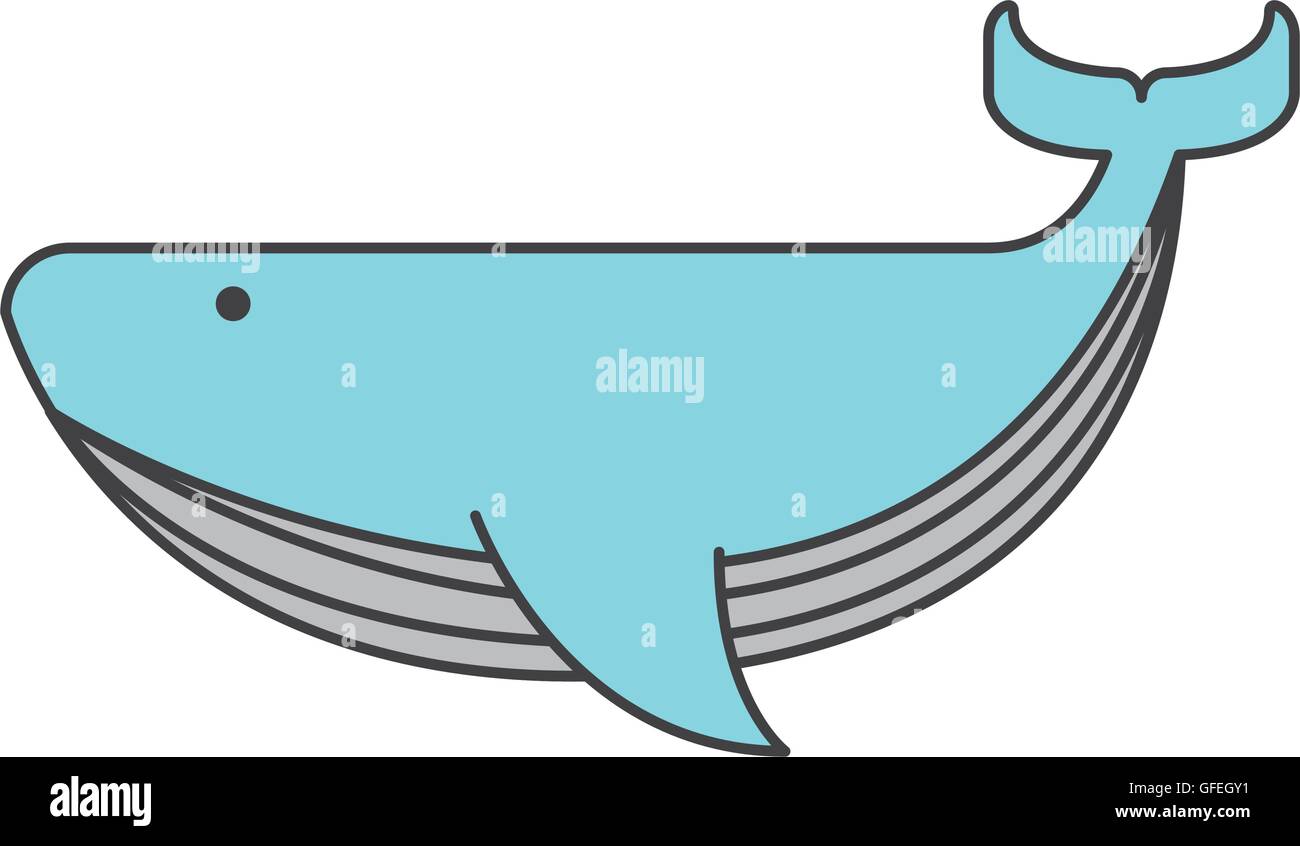 whale big sea icon Stock Vector Image & Art - Alamy