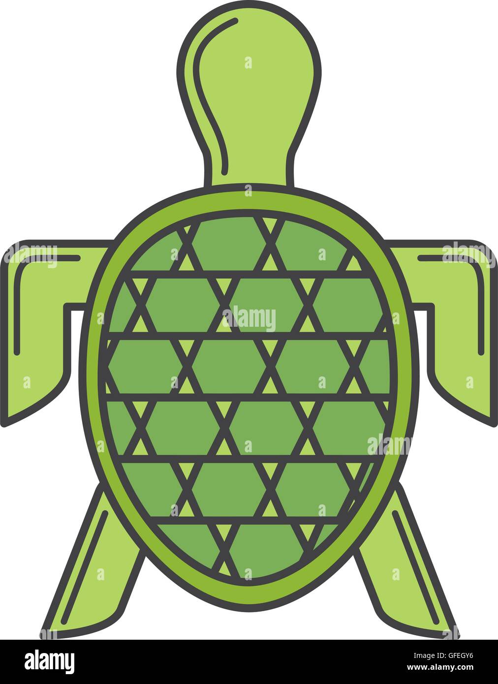 turtle sea silhouette icon Stock Vector Image & Art - Alamy
